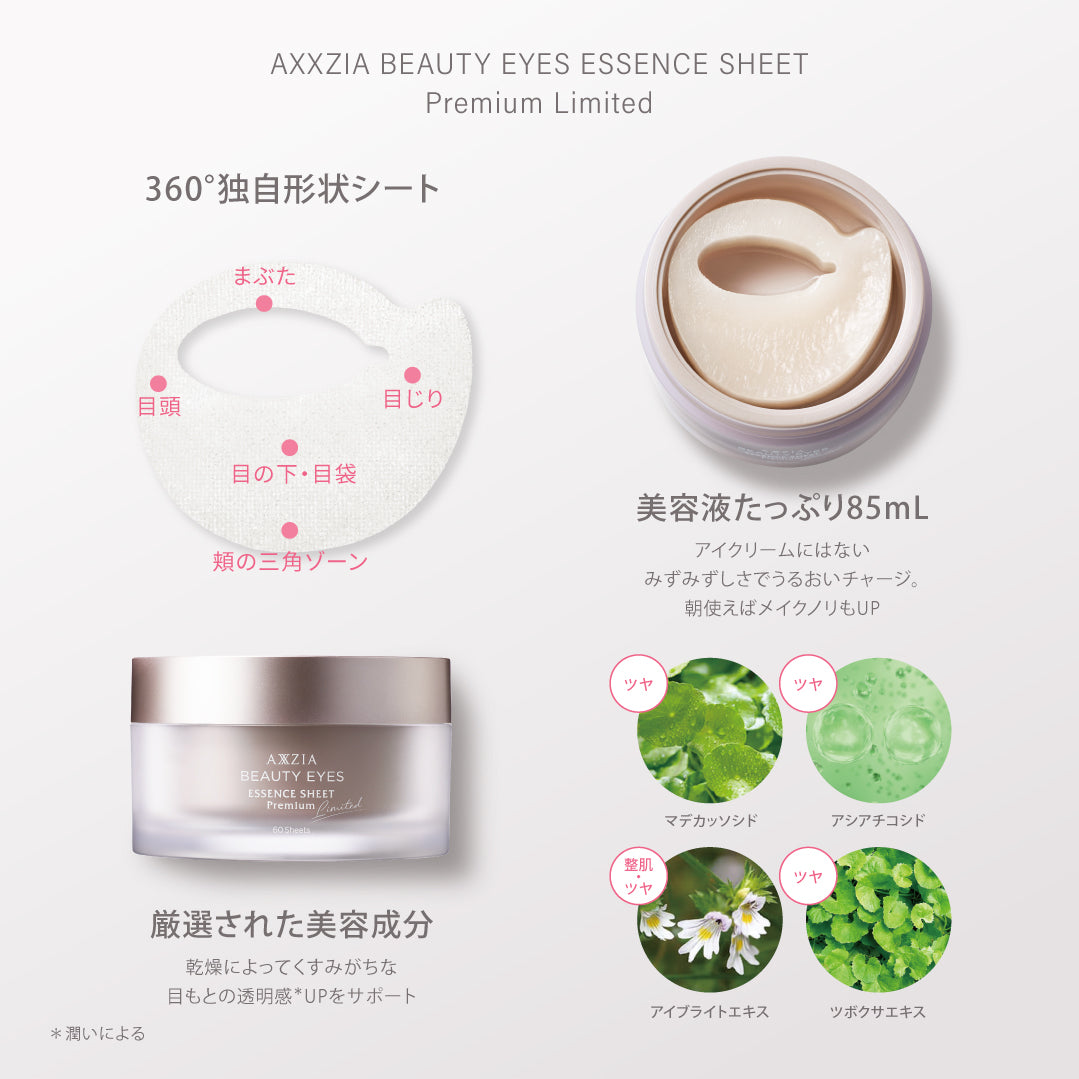 目もと うるツヤケア | 美容家電 + アイシートセット– アクシージア