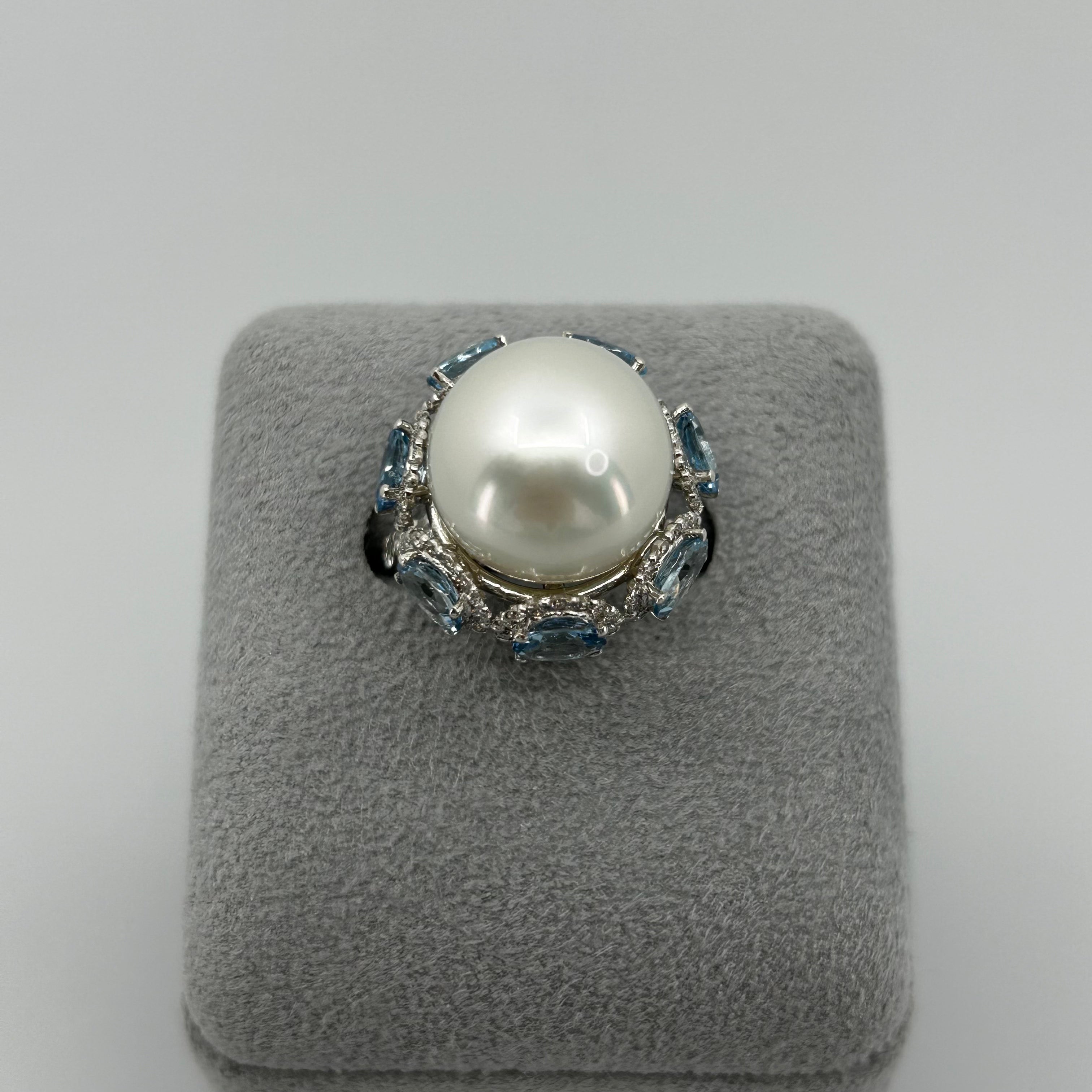 水色の蕾］リング 南洋真珠13mm – AYAKO SAKURAI（櫻井 彩子）公式サイト