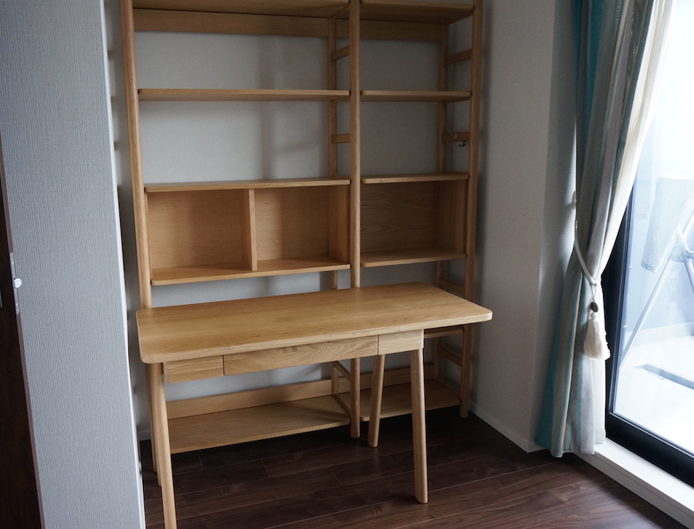 アクタスの大型家具が届きました！リピアのハイシェルフとサークル