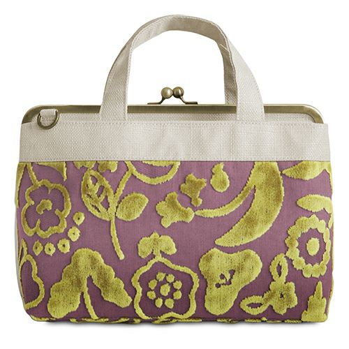 在庫商品】がま口手提げバッグ【フラワーパイル】 | がま口の専門店