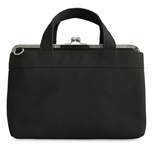 在庫商品】がま口手提げバッグ【帆布・無地/水玉/唐草】 | がま口の