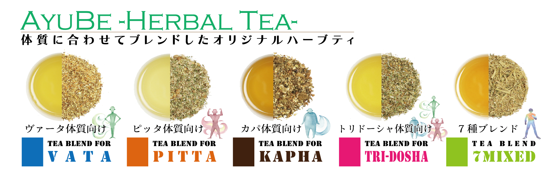 アーユルヴェーダ ハーブティー｜ドーシャ体質セルフ診断【AyuBe公式】