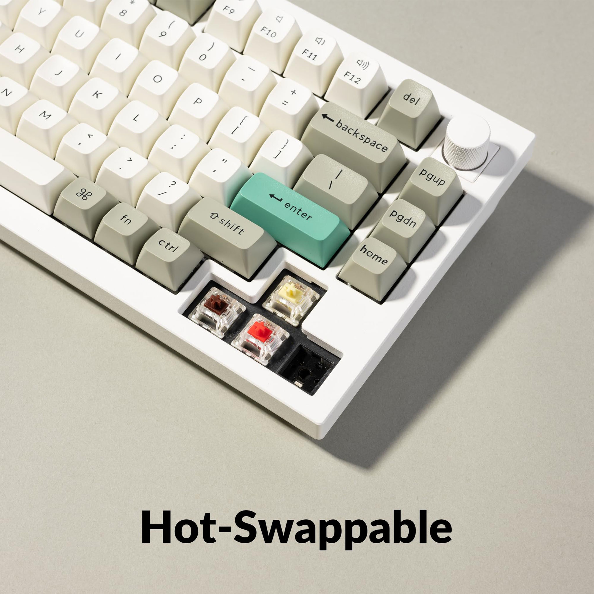 Keychron Q1 Max QMK/VIA Wireless Side Printed Keycaps