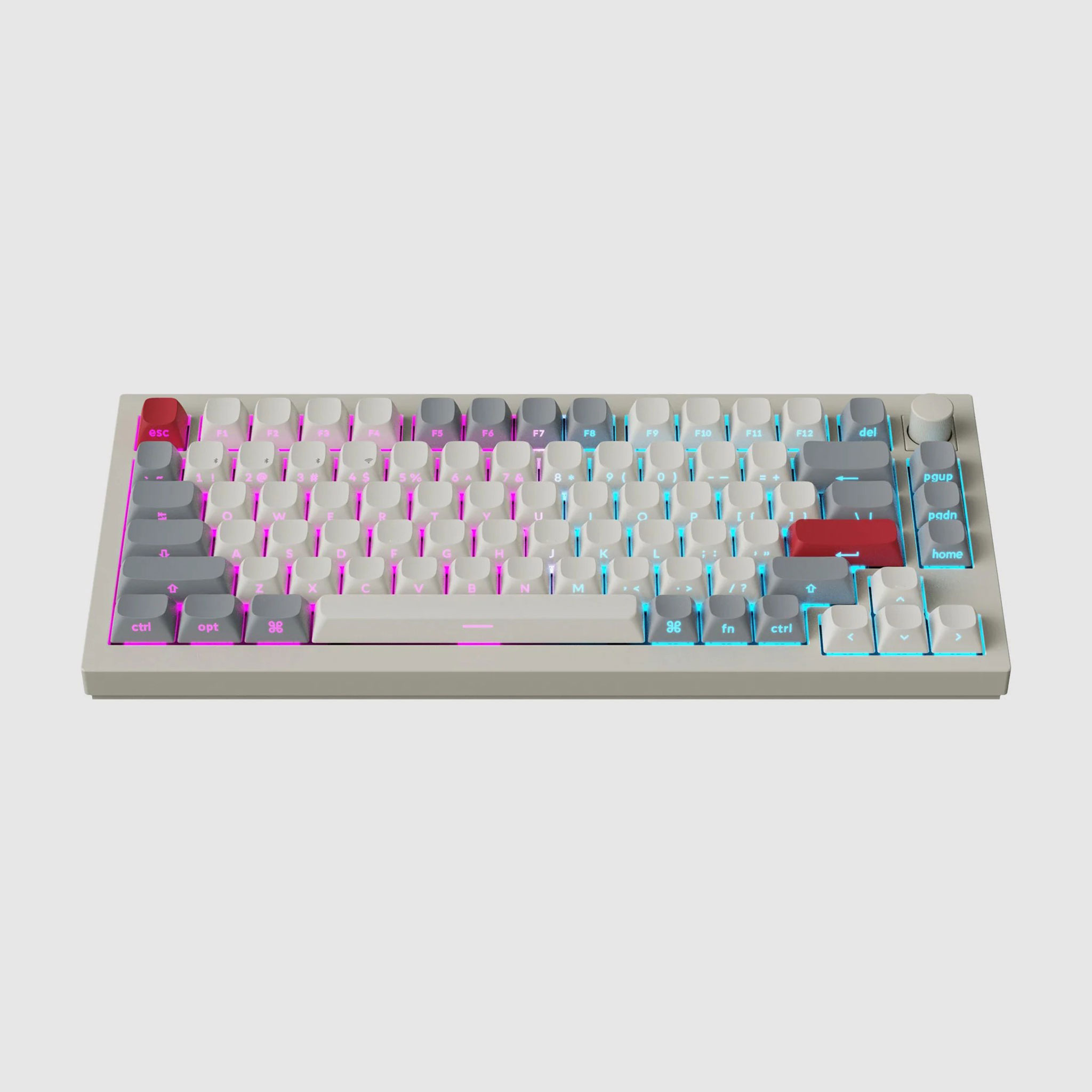 Keychron Q1 Max QMK/VIA Wireless Side Printed Keycaps