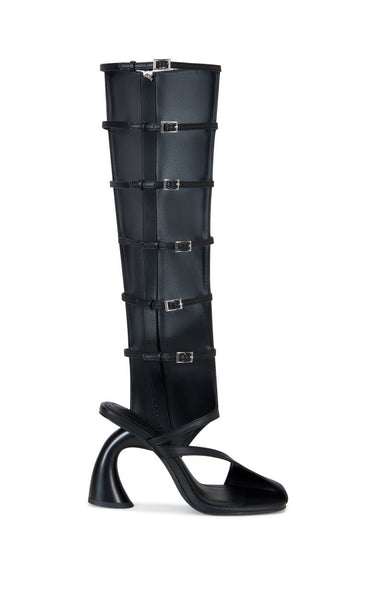ANDRIUS-BLACK CHUCKY SANDAL | AZALEA WANG