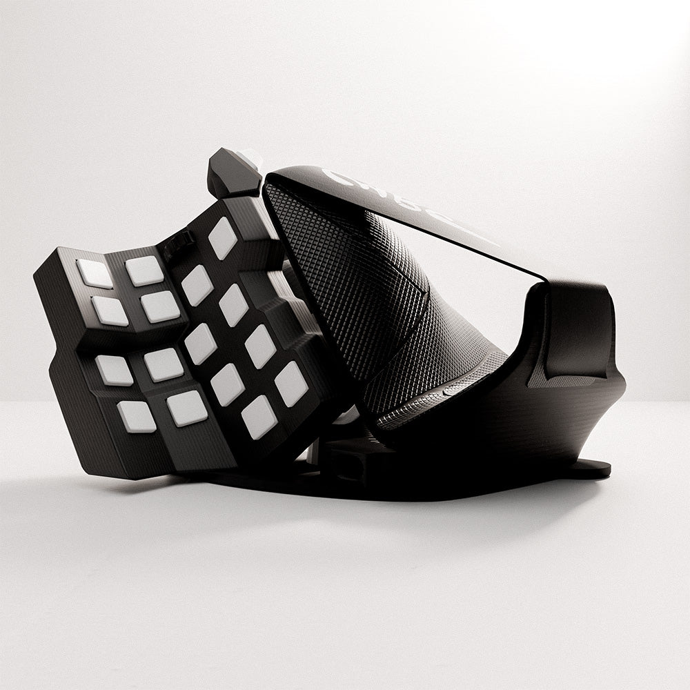 Black Cyborg II Compact for Lefties – Azeron