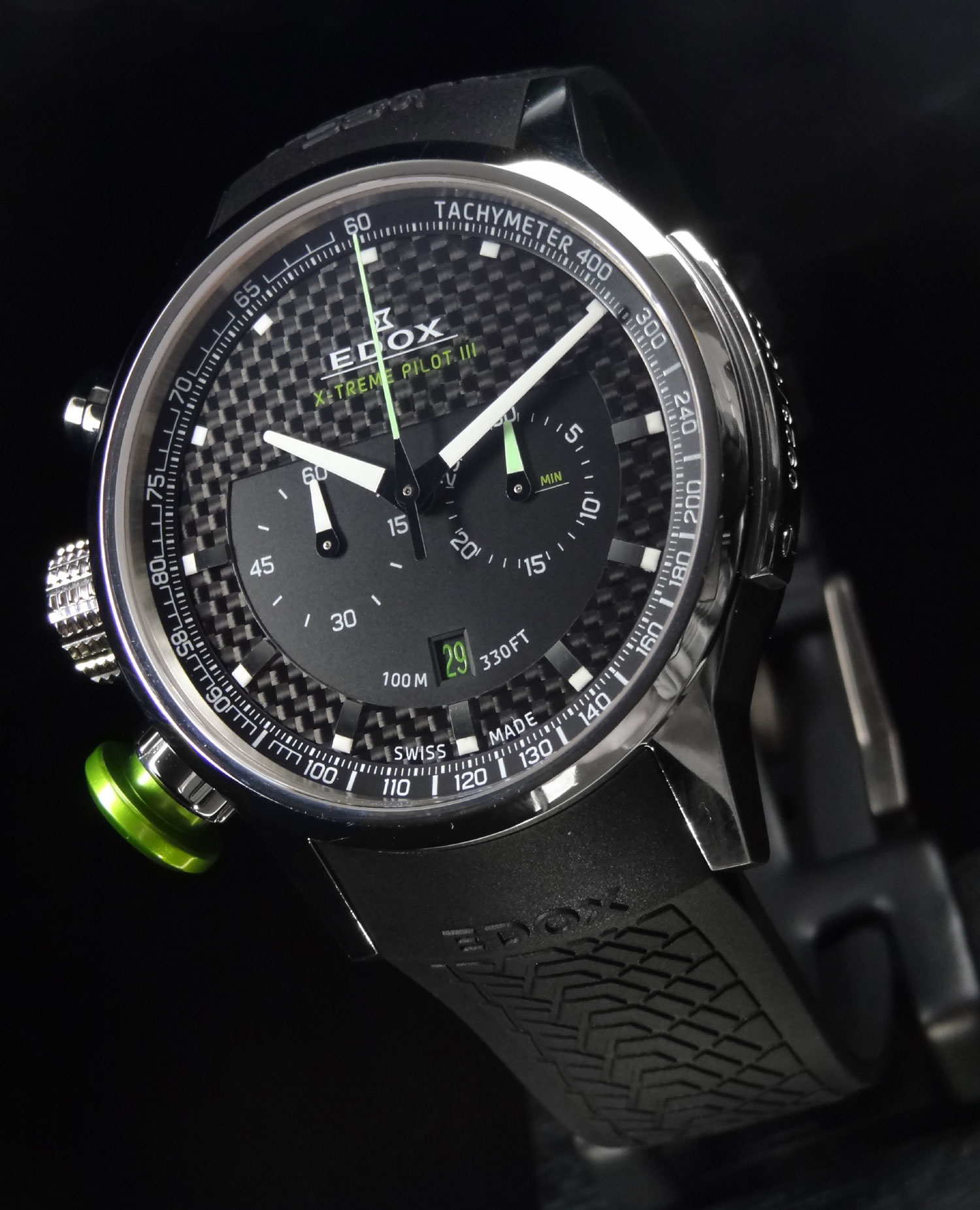 Edox WRC Xtreme Pilot III Limited Edition Chronograph 10303 TIN