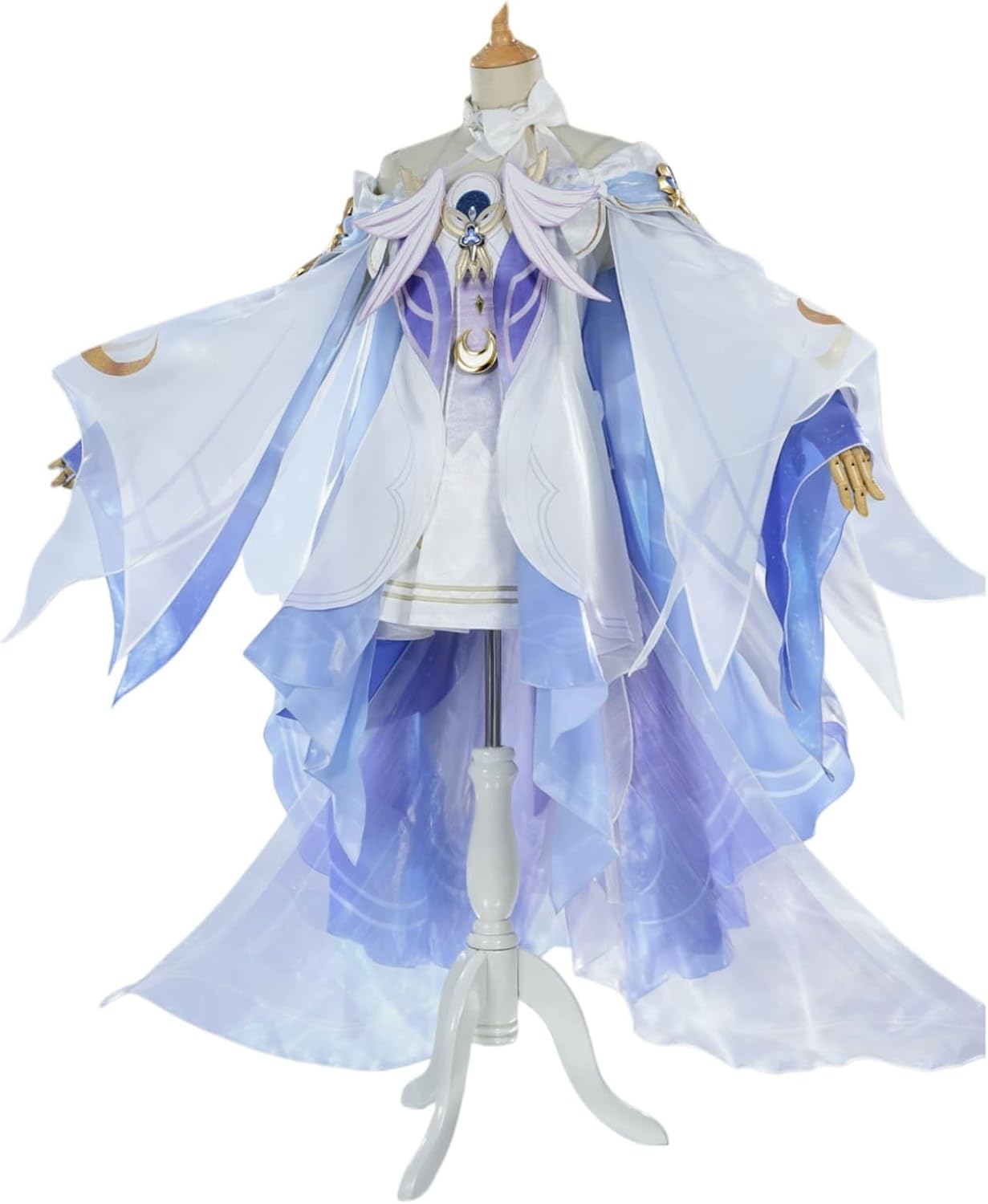 Azuiblc】原神 少女 コロンビーナ コスプレ 衣装 金属アクセサリー