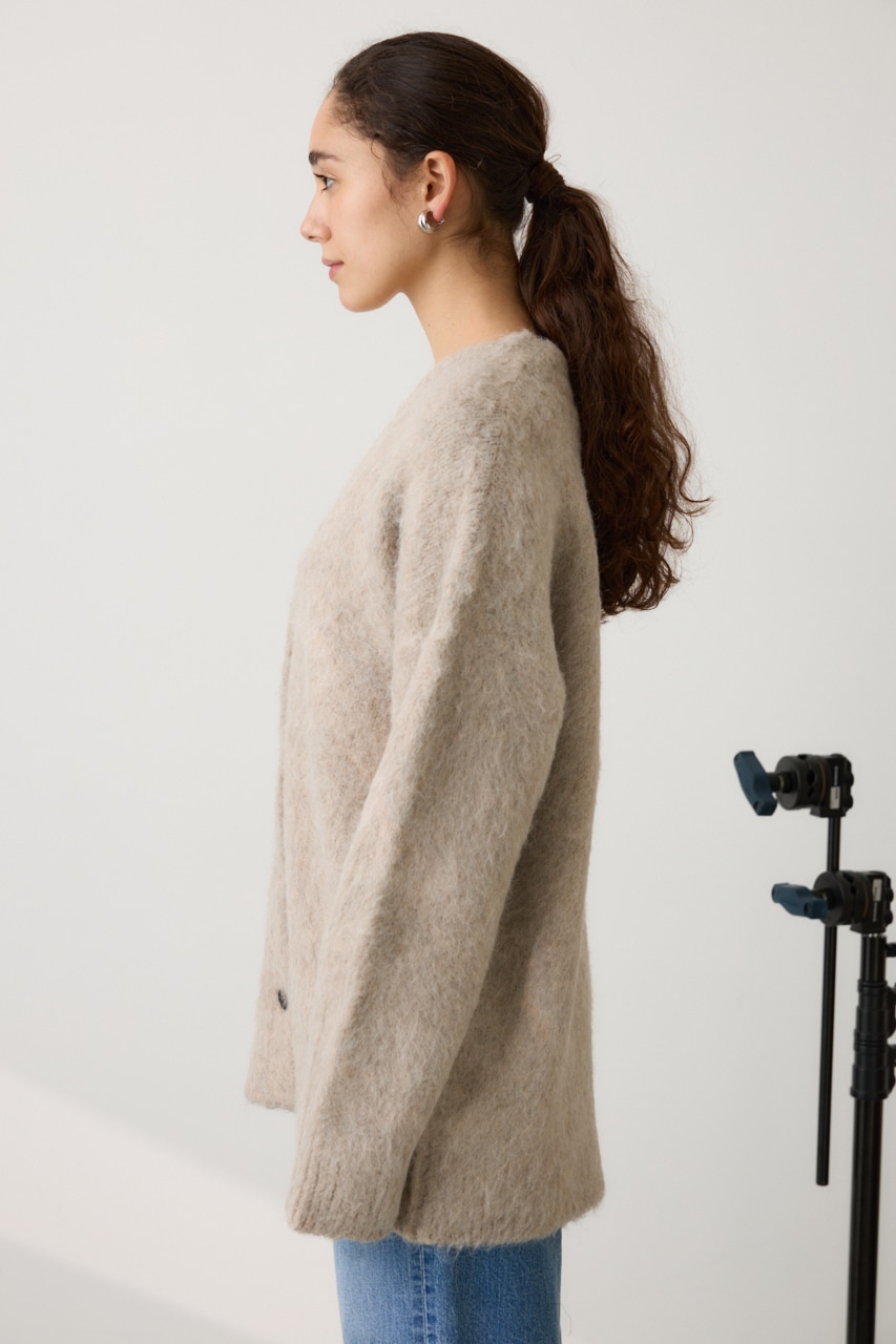 crie conforto】シャギーVネックカーディガン｜WOMEN｜254HAT70-095I