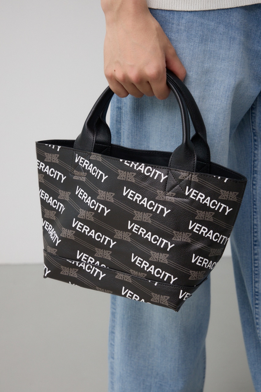 総柄ロゴミニトートバッグ｜MEN｜251HAC55-147E｜AZUL BY MOUSSY