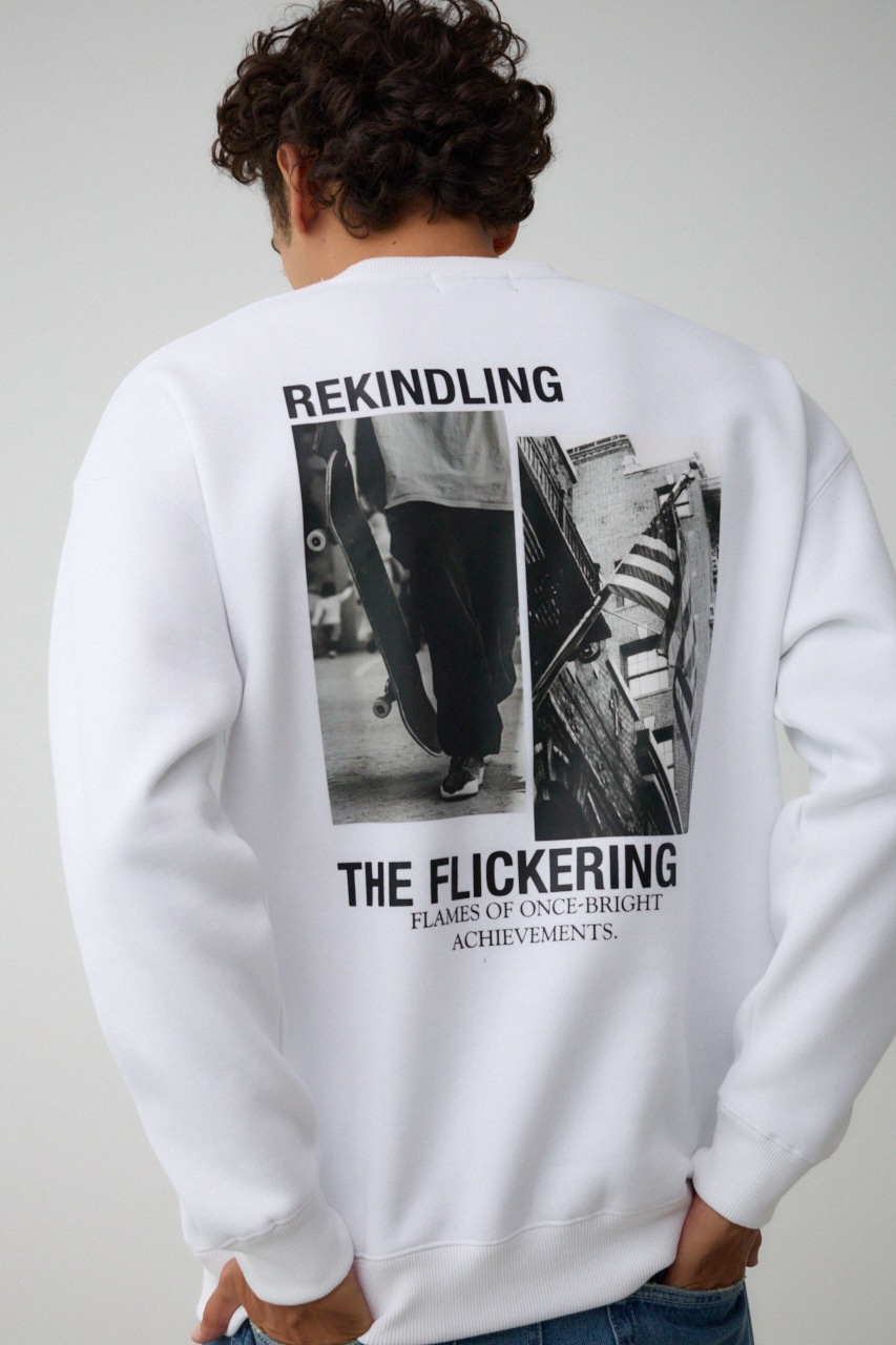 バックフォトプリントスウェット｜MEN｜251HAC90-379I｜AZUL BY MOUSSY