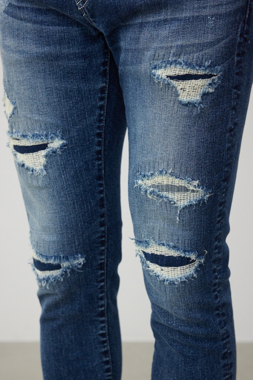 AZUL DENIM リペアスキニー｜MEN｜251HAS12-004K｜AZUL BY MOUSSY