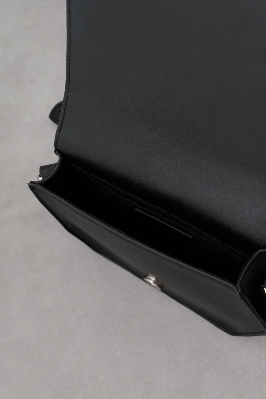 フェイクレザースクエアショルダーバッグ｜MEN｜251HAT55-237I｜AZUL