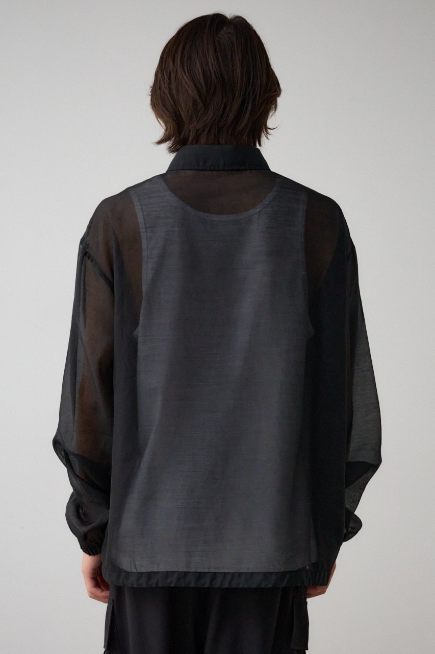 シアーCPOシャツ｜MEN｜251HAT30-273E｜AZUL BY MOUSSY（アズールバイ