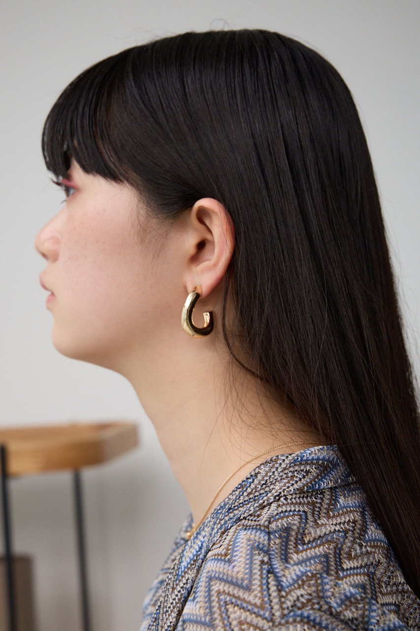 ボリュームフープピアス｜WOMEN｜250HSB56-347D｜AZUL BY MOUSSY