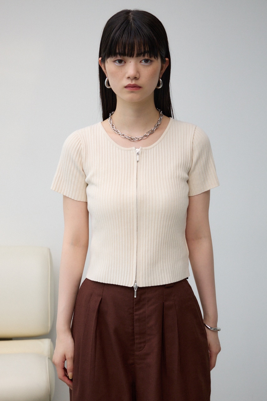 Wジップショートスリーブプルオーバー｜WOMEN｜250HSG70-577E｜AZUL BY