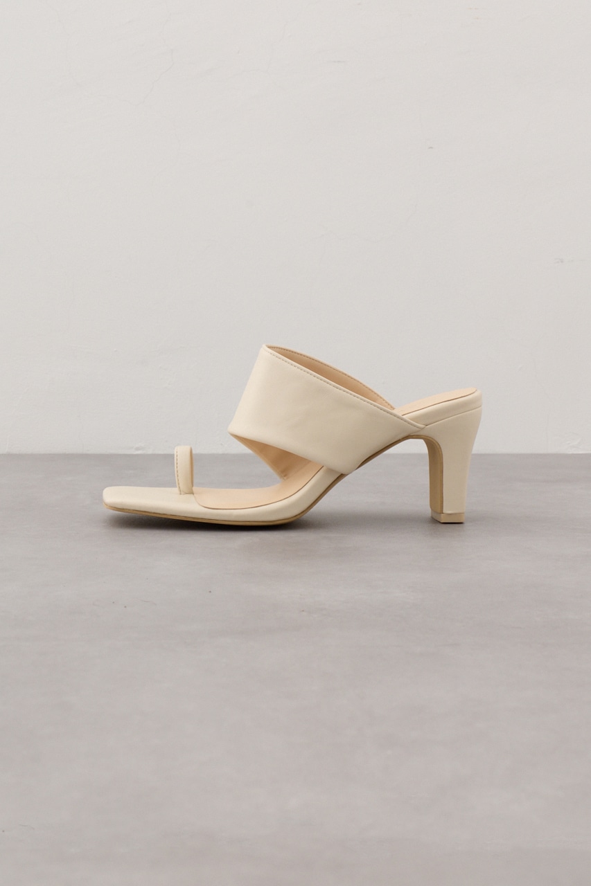 スクエアトゥサムリングミュールサンダル｜WOMEN｜250HSM55-576E｜AZUL