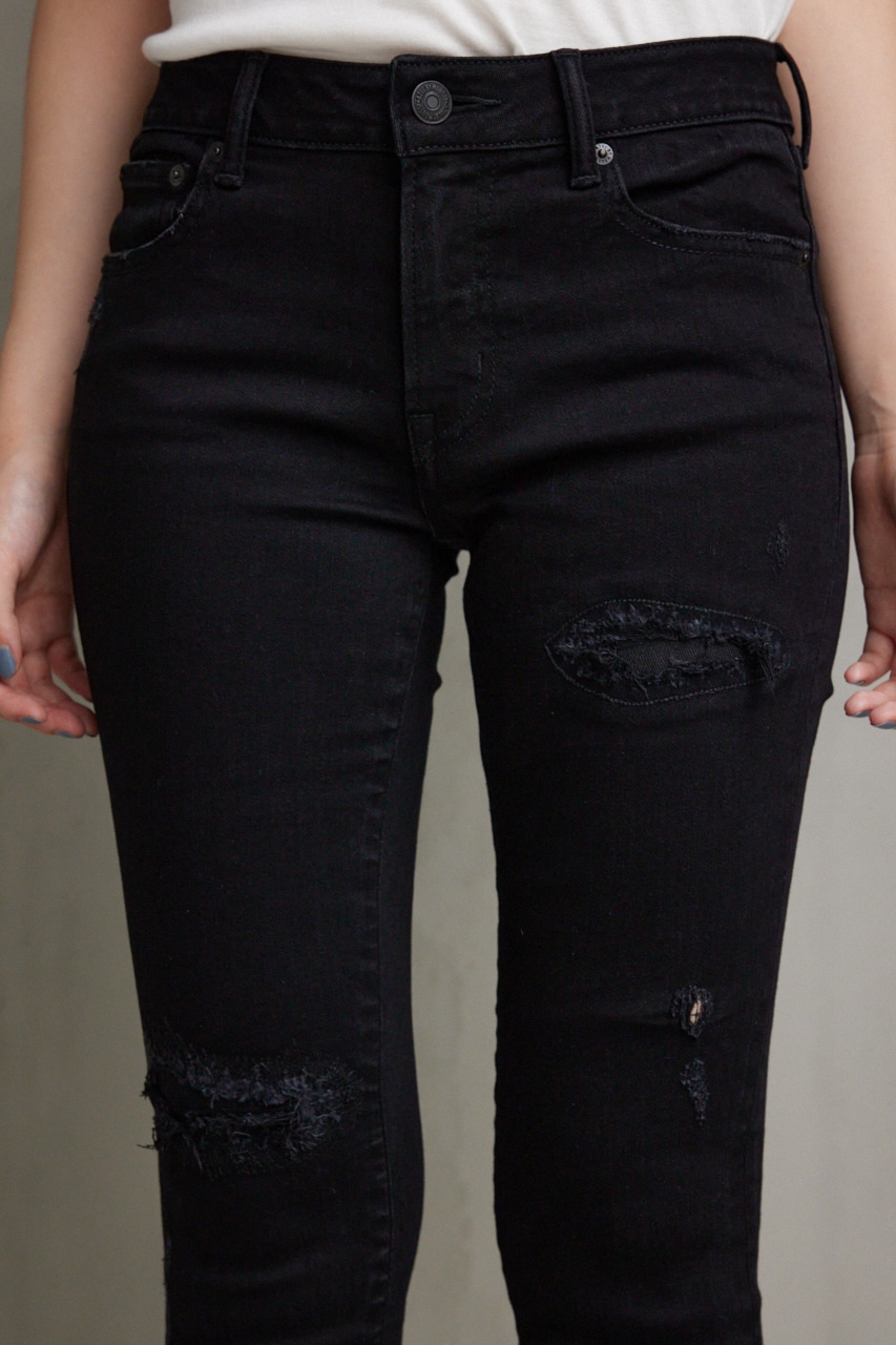 AZUL DENIM リペアスキニーデニム｜WOMEN｜250HSS12-002J｜AZUL BY