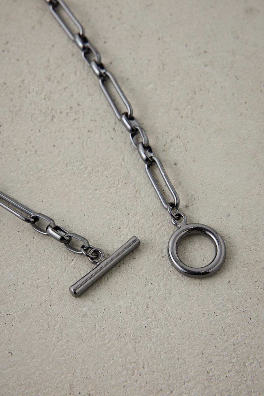 ランダムスクエアチェーンネックレス｜MEN｜251HSB56-392D｜AZUL BY