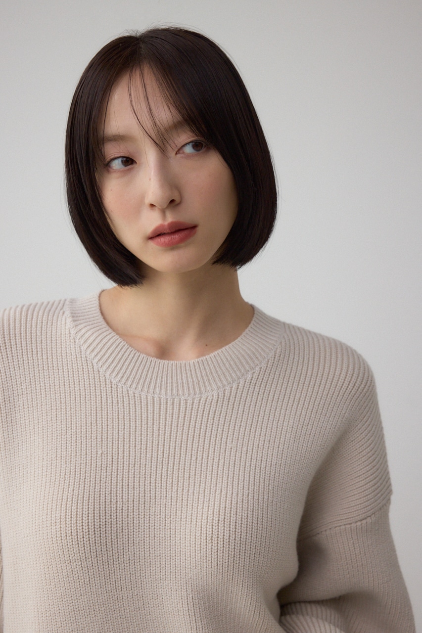 サイドZIPニットトップス｜WOMEN｜250IAB70-3021｜AZUL BY MOUSSY