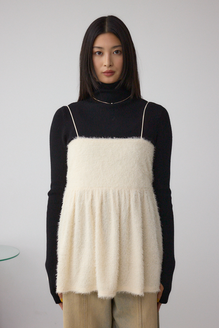 ラメシャギーカットキャミソール｜WOMEN｜250IAB80-4621｜AZUL BY