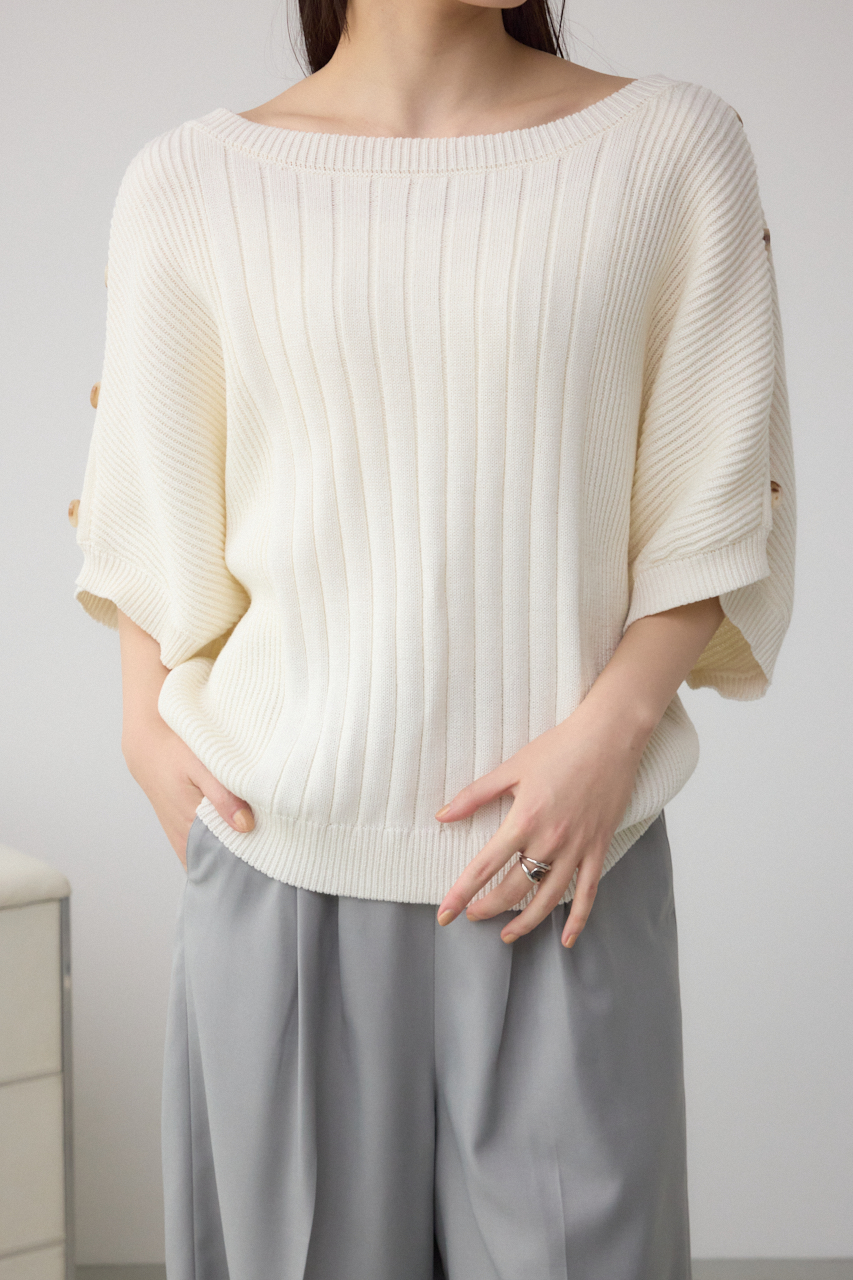 2WAYショルダーボタンニット｜WOMEN｜250ISB70-050C｜AZUL BY MOUSSY