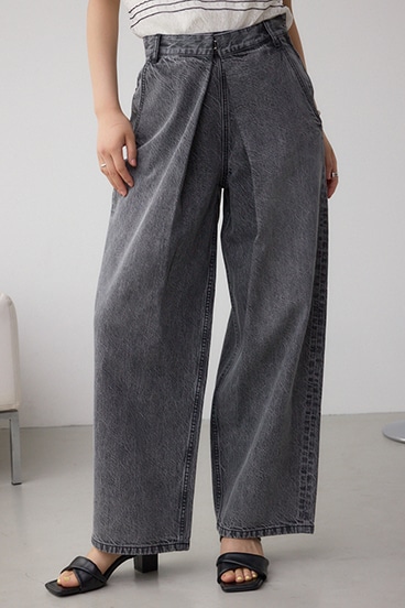 AZUL DENIM フロントタックワイドデニム｜WOMEN｜250ISB11-213J｜AZUL