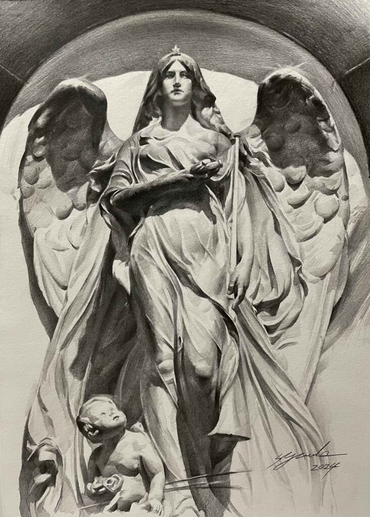 鉛筆デッサン：石膏像の描き方 by AZUMAs美術学院 | 大阪絵画教室