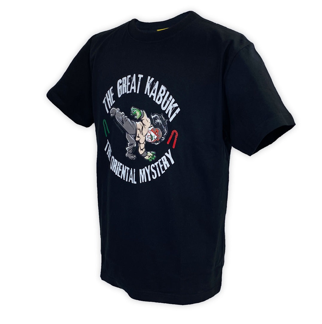 ザ・グレート・カブキ The Oriental Mystery Tシャツ (ブラック