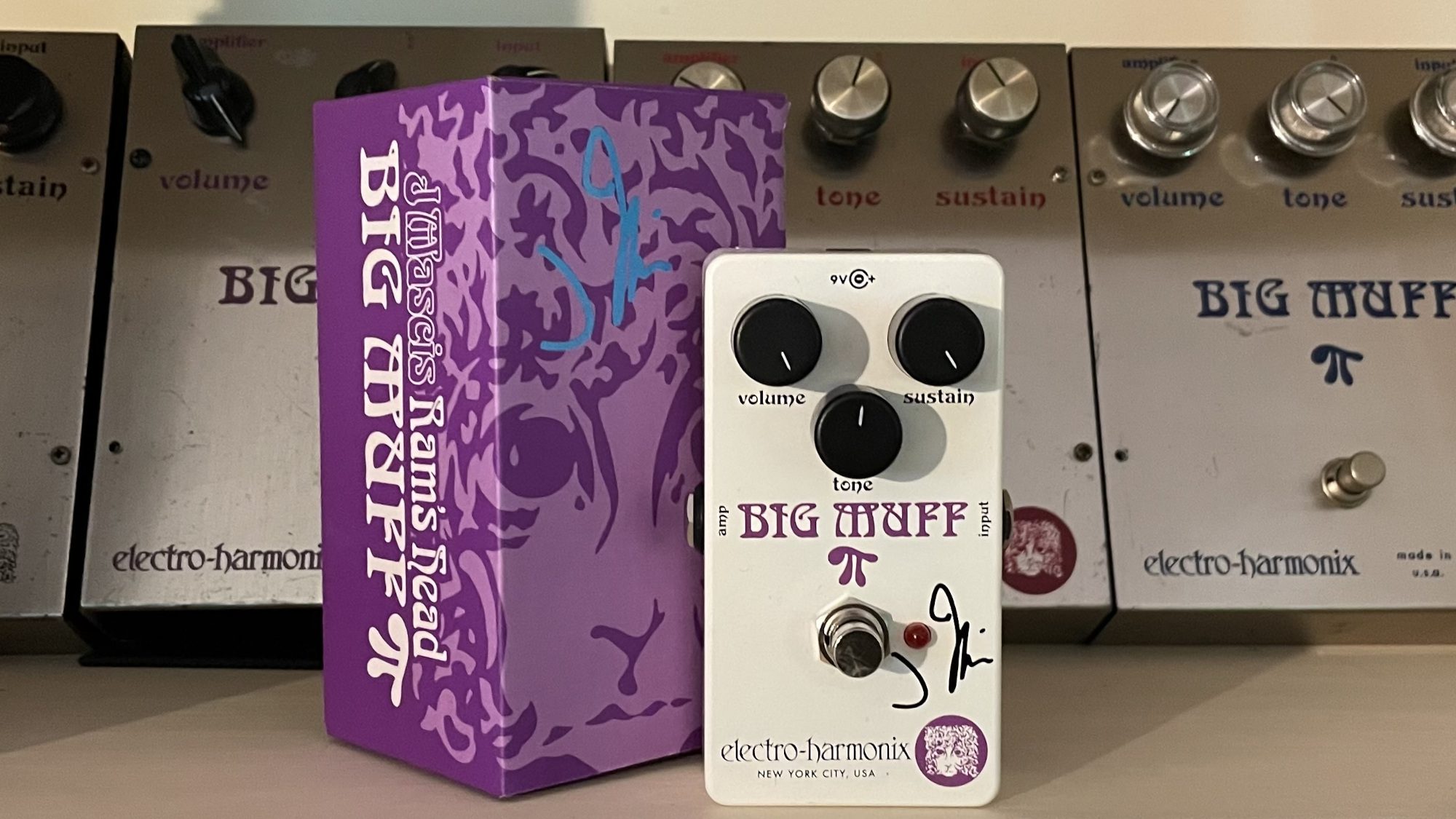 J Mascis Ram's Head Big Muff Pi | Fuzz / Distortion / Sustainer