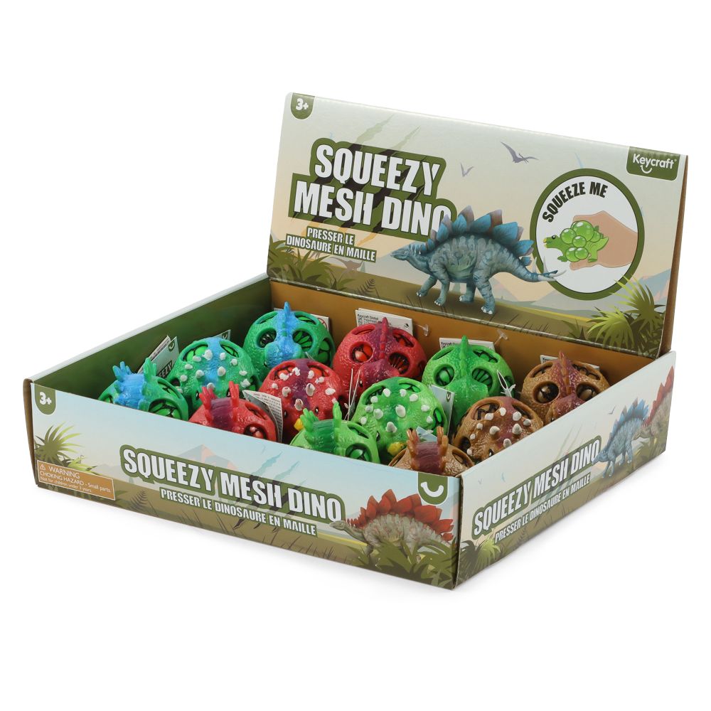 Squeezy Mesh Dinosaurs - Keycraft
