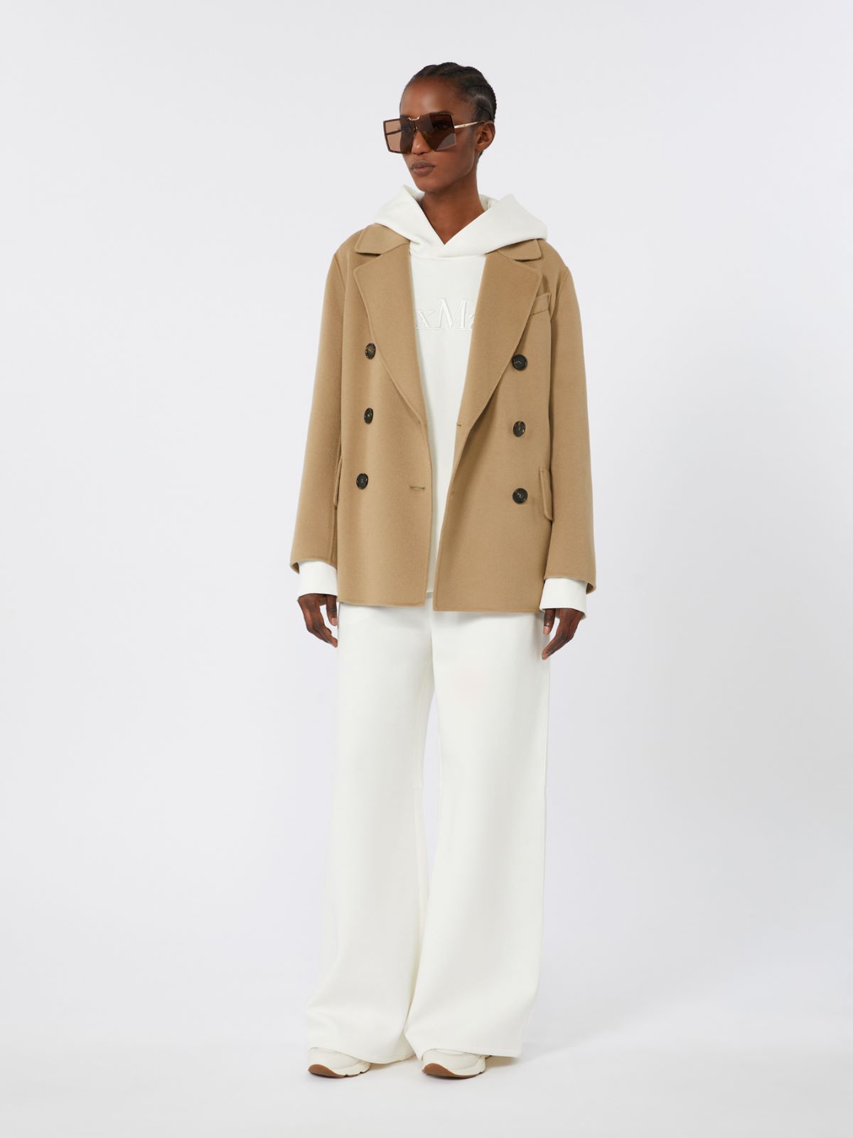 Jersey trousers, white | Max Mara