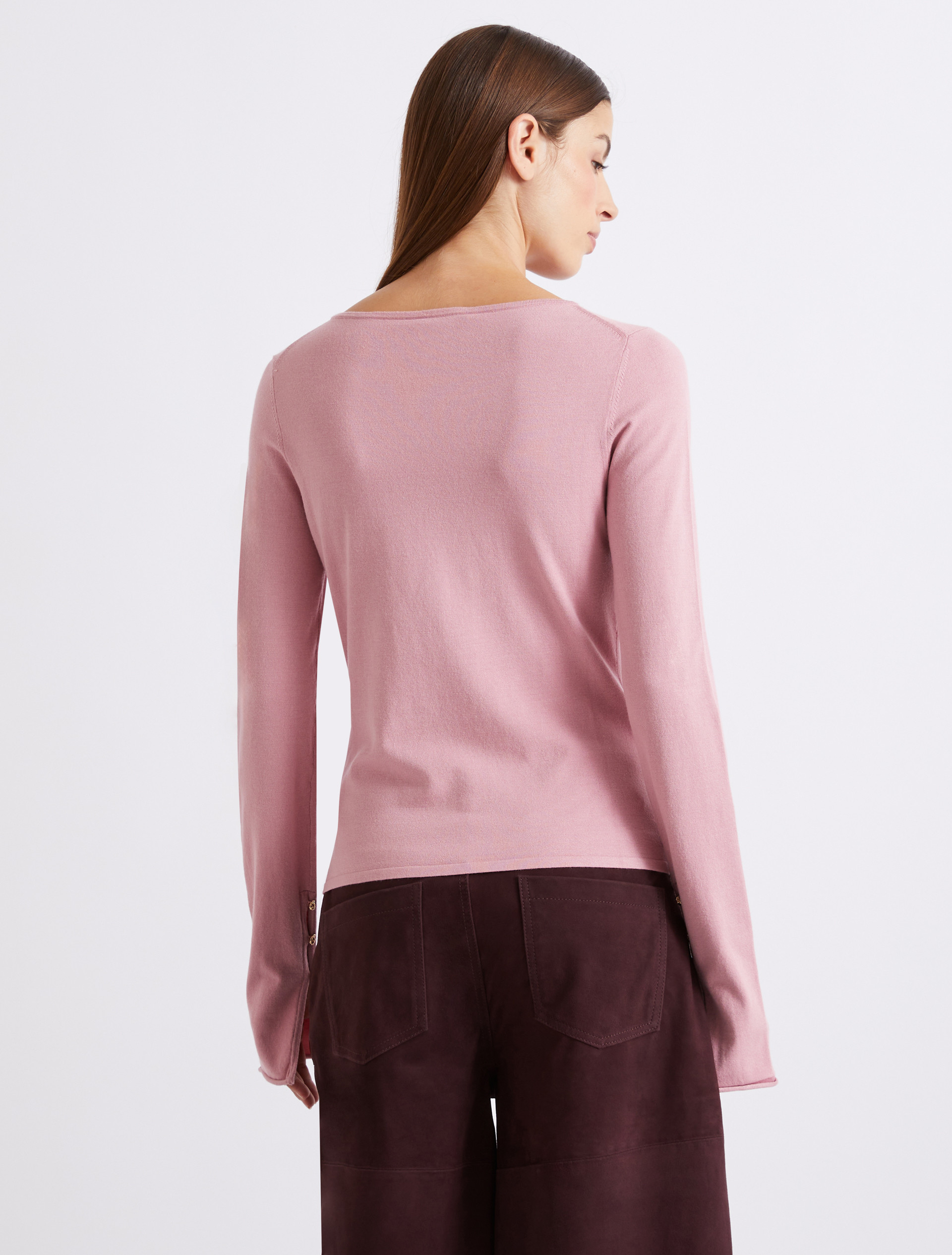Viscose sweater, hydrangea | Marella