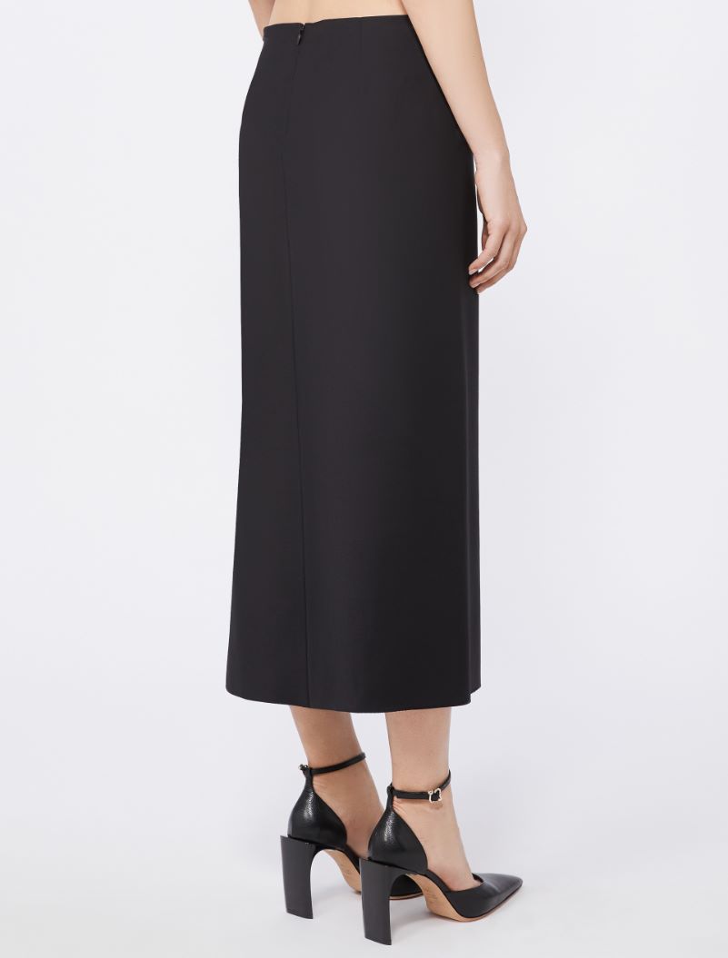 Ruffled skirt, black | Sportmax
