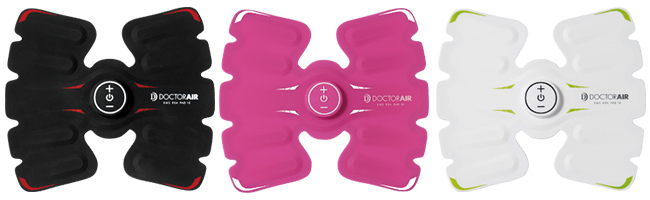 EMSパッドが10極モデルに進化、「ドクターエア EMSエクサパッド10