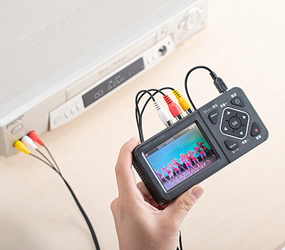 古いビデオテープを簡単デジタル化、サンワサプライのビデオキャプチャ