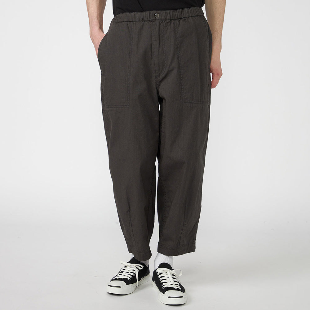 2026春夏】リップストップ ワイド クロップド フィールド パンツ