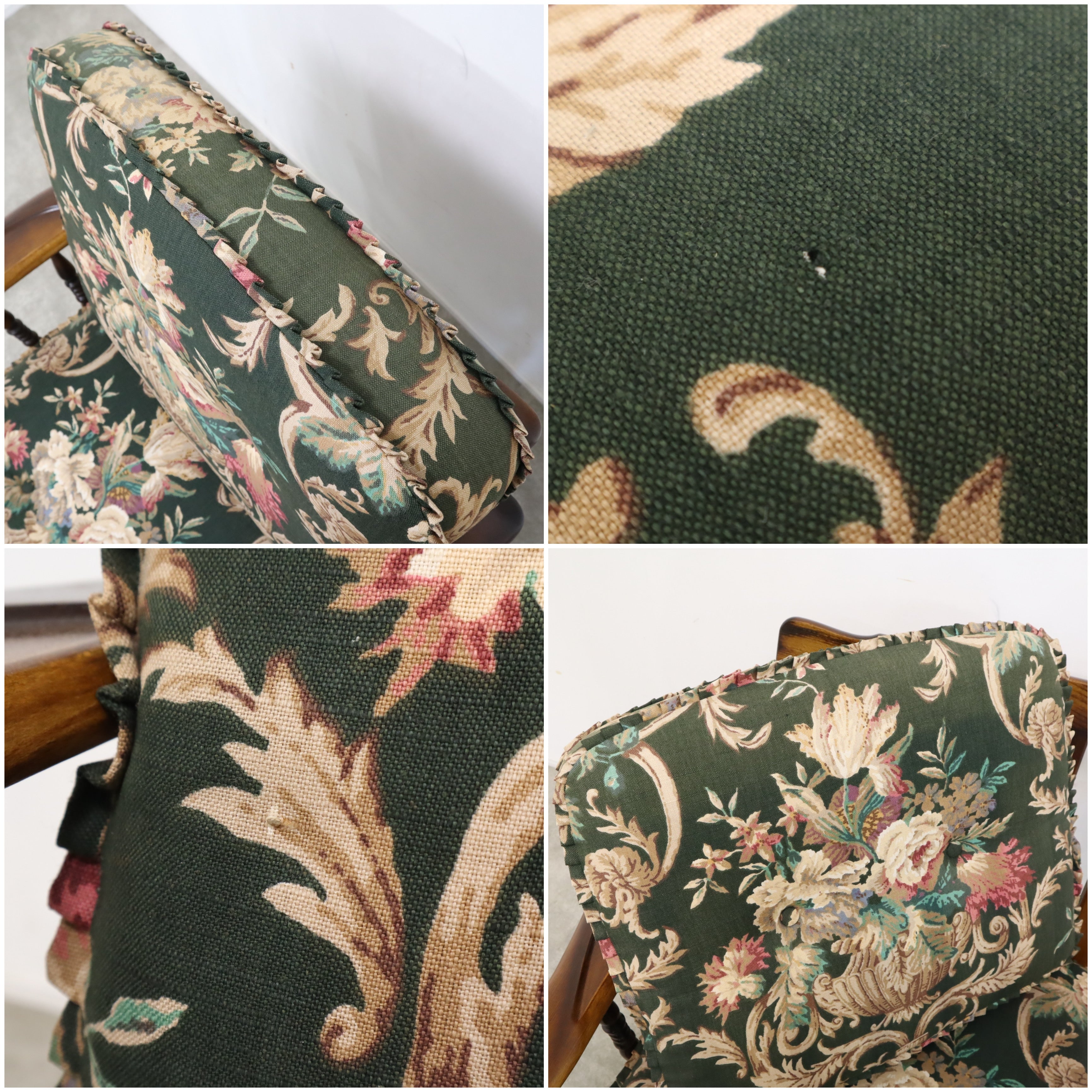 オールドカリモクのヴィンテージ1人掛けソファ No.1 – バナル