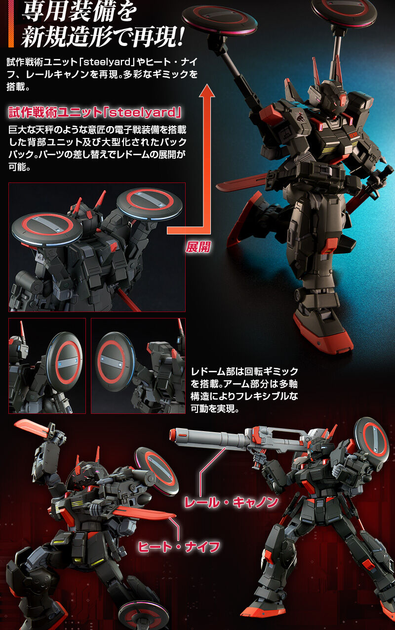 HG 1/144 ブラックライダー｜プレミアムバンダイ｜バンダイナムコ