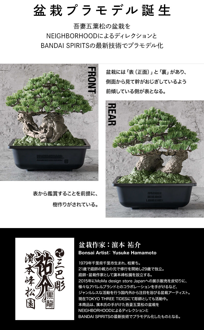 SRL X BANDAI SPIRITS . BONSAI MODEL KIT ／ TOOL SET｜プレミアム