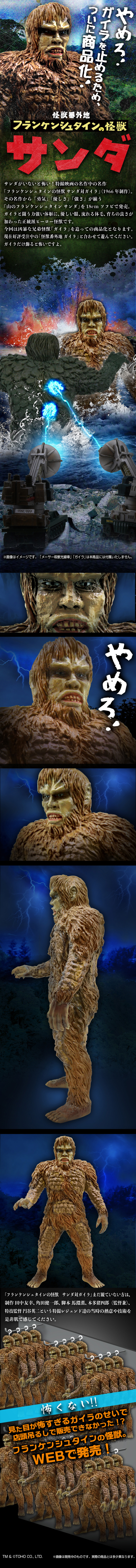 怪獣番外地 サンダ | フィギュア | アニメグッズ ・おもちゃなら