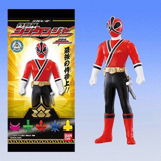 バンダイ 商品・サービスサイト | ソフビヒーロー侍戦隊シンケンジャー