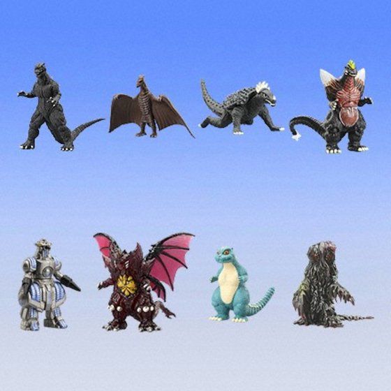 内袋未開封 ゴジラHG クロニクル 全種類コンプリート 内袋未開封