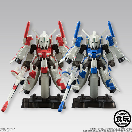 送料無料】FW GUNDAM CONVERGE EX04 ハミングバード(Ver.RED＆BLUE