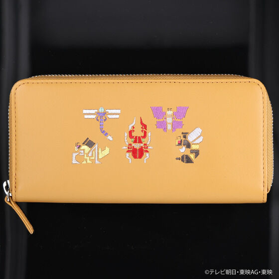 王様戦隊キングオージャー』シュゴッドを刺しゅうした財布2種