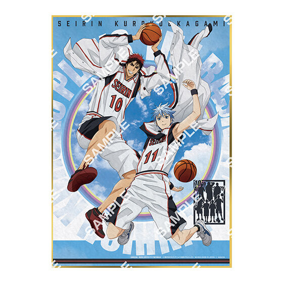 フラットガシャポン】黒子のバスケ ビッグサイズ色紙コレクション