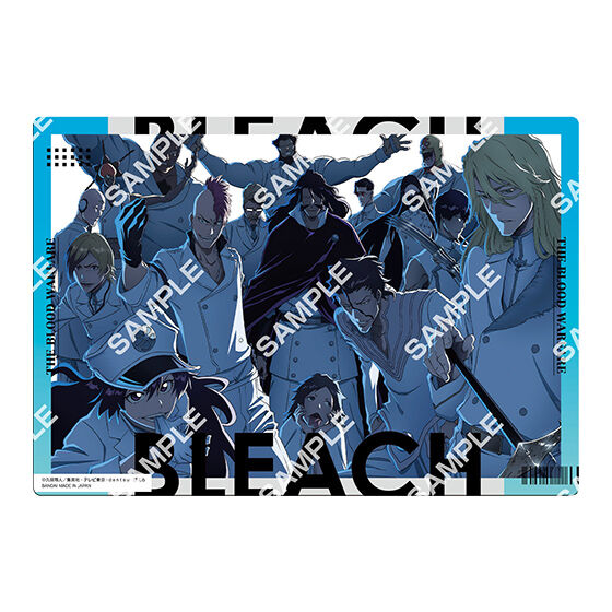 ジャンボカードダス】BLEACH 千年血戦篇 クリアビジュアルポスター