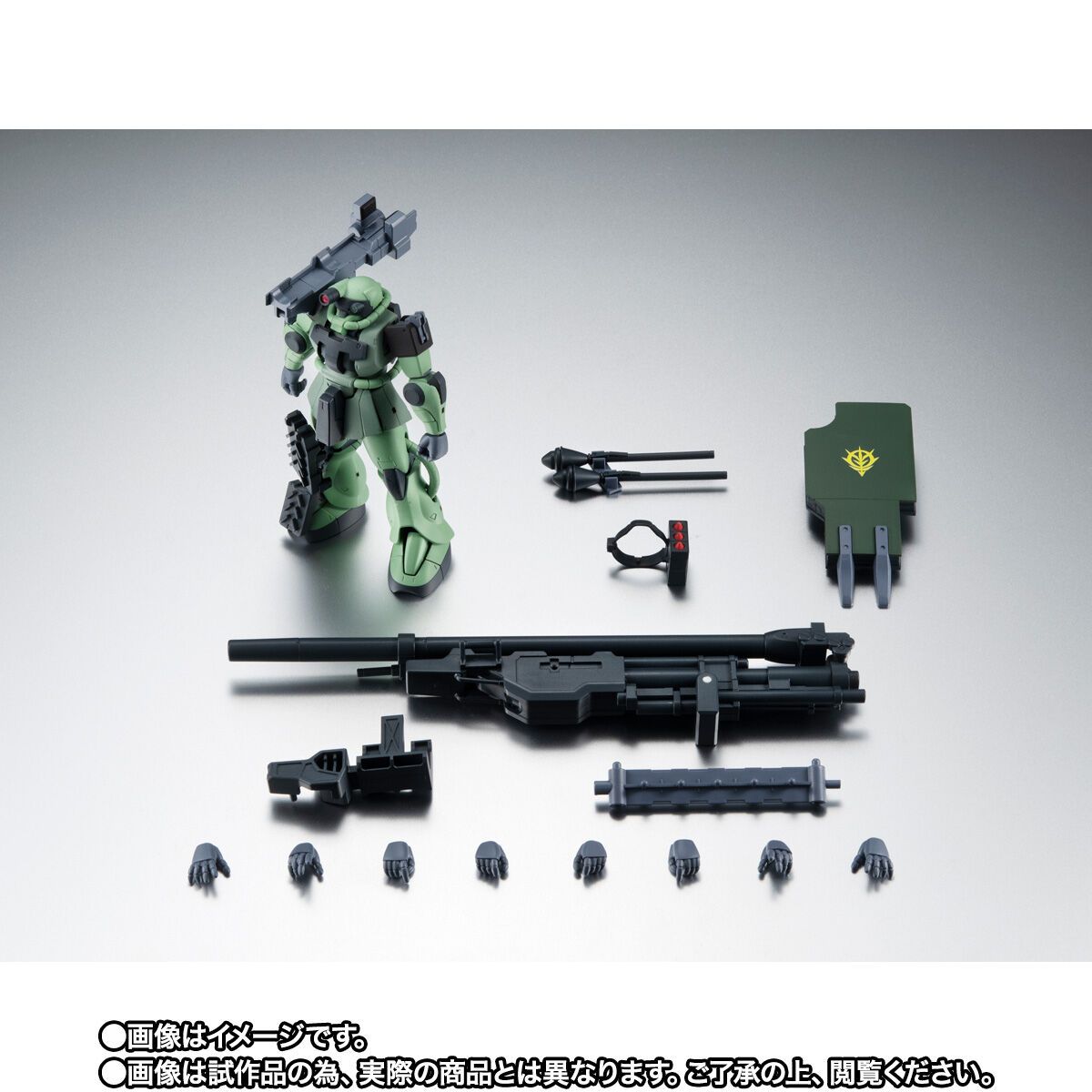 ROBOT魂 ＜SIDE MS＞ MS-06F ザクII (砲手用) ver. A.N.I.M.E. | 機動