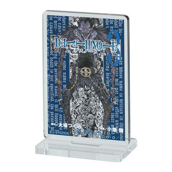 DEATH NOTE ポスターアクリルスタンド｜ガシャポンオフィシャルサイト