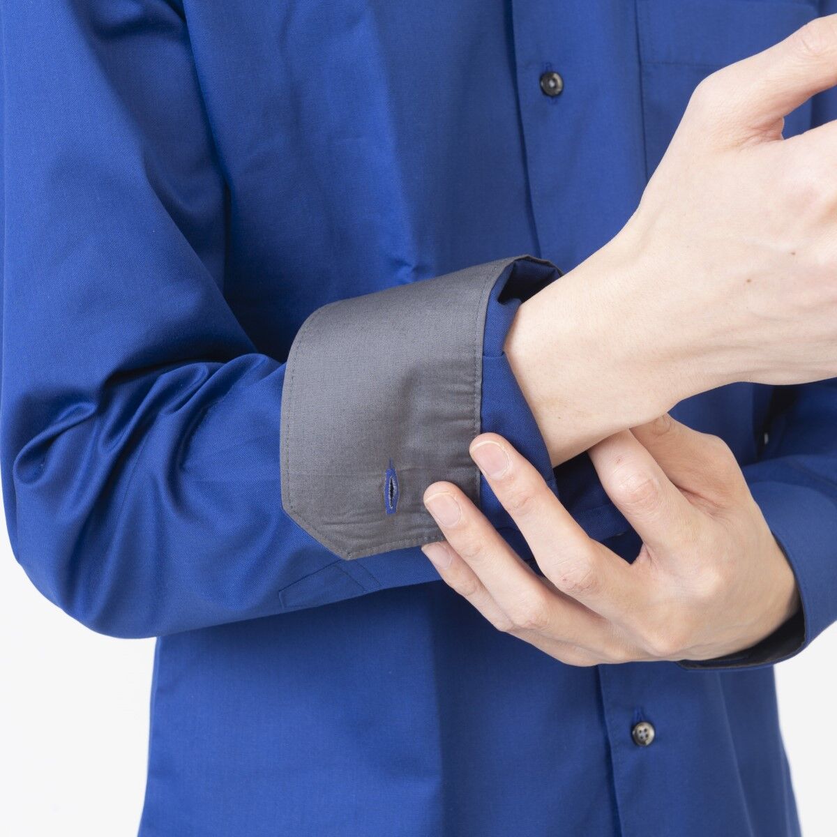 爆上戦隊ブンブンジャー×Doctor Belee ブンブルー／鳴田射士郎 Yシャツ